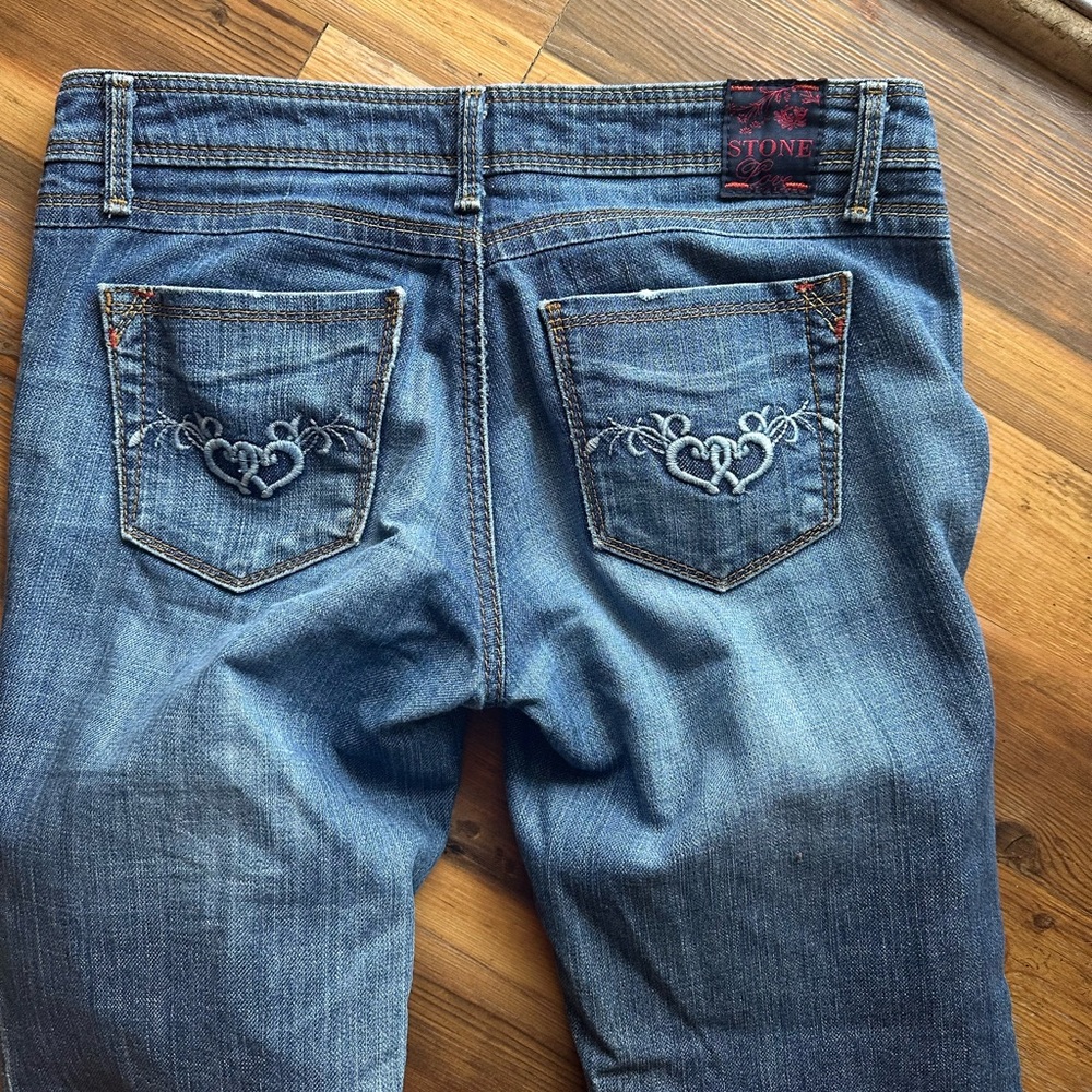Vintage Stone Love Jeans Size 3